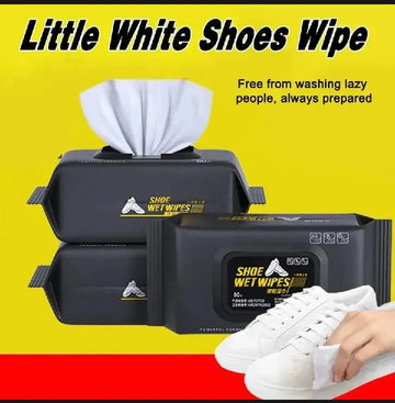 Shoe Wipes Sneaker Wipes Portable Sneakers Cleaner Shoe Wipes Quickly Remove Dirt & Stains - These Disposable Shoe Cleaning Wipes Can Be Used On Footwear (1Pack of 80pcs)