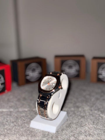 Makran Royal Classic – Two Tone Silver & Rose Gold Watch