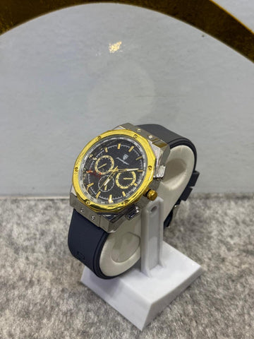 Makran Minimalist Men's Watches with Silicone Straps
